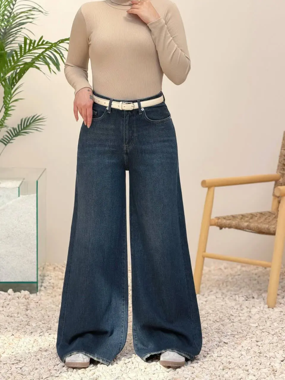 3751-شلوار واید لگ کد 300013201